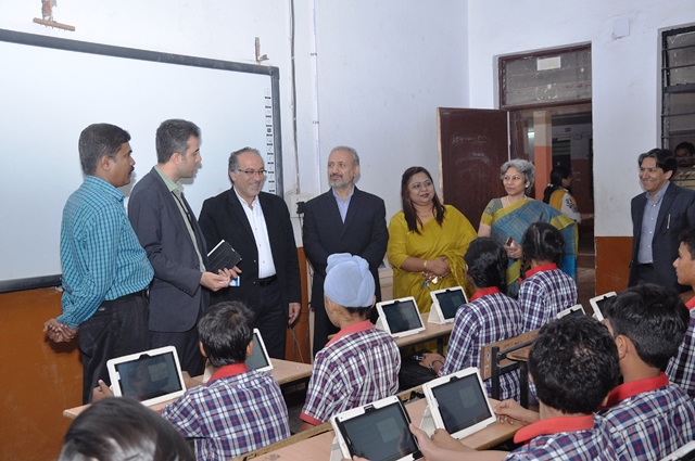 A Delegation from Iran visited Kendriya Vidyalaya JNU, New Delhi